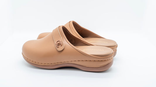 Sabot Confort Femme Camel